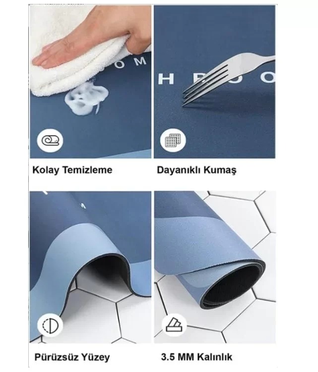 OVAL SÜPER EMICI BANYO PASPASI - Görsel 4