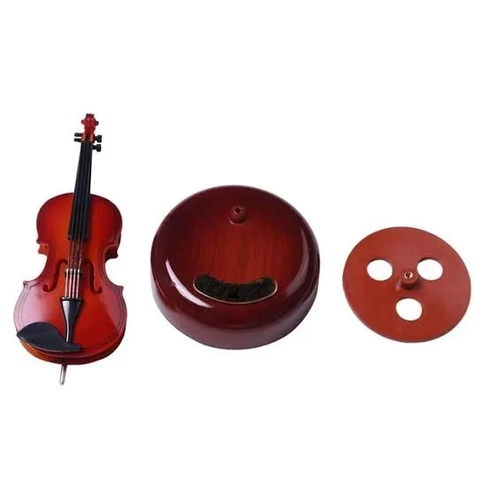 Hareketli Violin Müzik Kutusu - Görsel 3