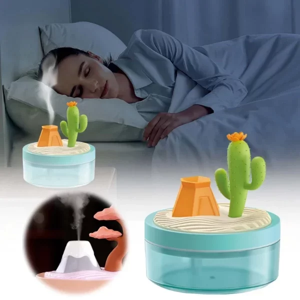 Doğa Temalı Mini Nemlendirici - Görsel 3