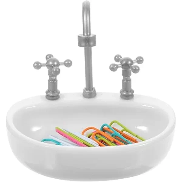 Lavabo Şeklinde Ataç Kutusu - Görsel 2