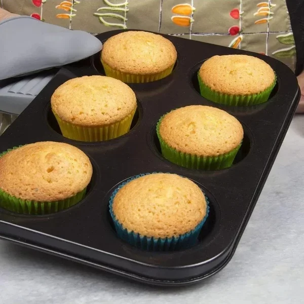 6'lı Muffin Kek Kalıbı - Görsel 2