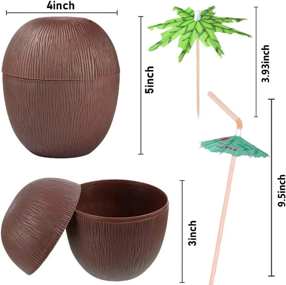 Hindistan Cevizi Pipetli Bardak - Görsel 4