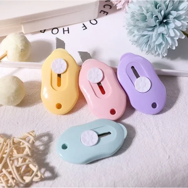 Mini Maket Bıçağı - Karışık Sevimli Tasarımlar - Görsel 2
