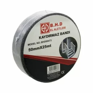 Kaydırmaz Siyah Bant 50 mm X 25 mt