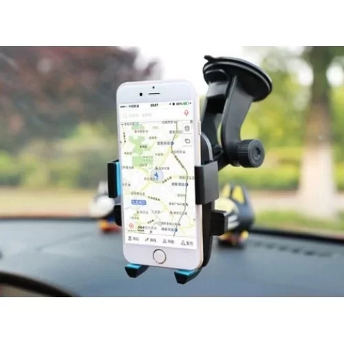 Araç İçi Cam ve Torpido Vantuzlu Telefon Tutucu - Görsel 2
