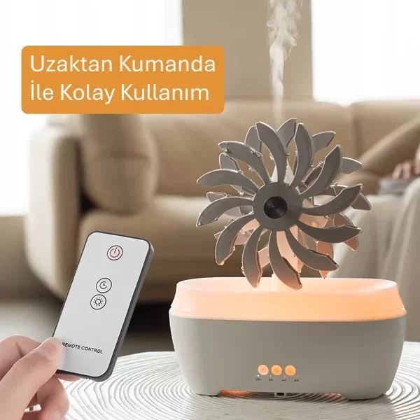 Rüzgar Değirmeni Hava Nemlendirici - Görsel 4