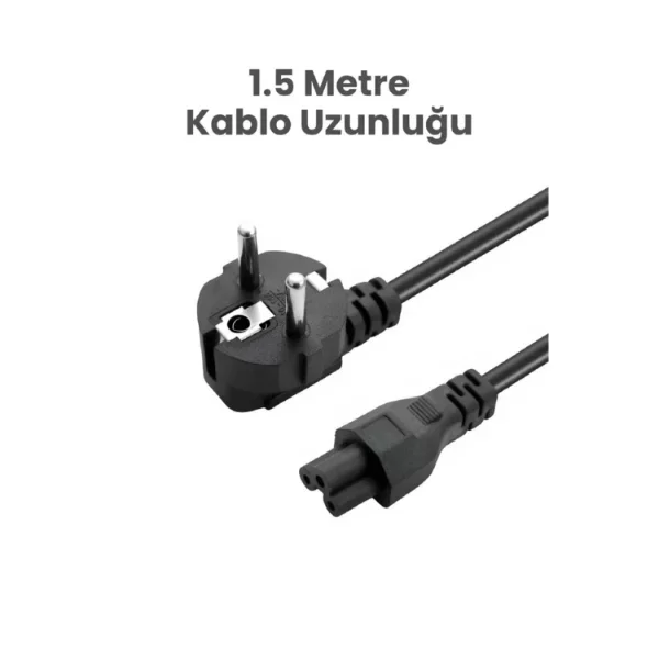 19V 4.74A 7.4 * 5.0mm 90W HP İçin Laptop Adaptör - Görsel 5