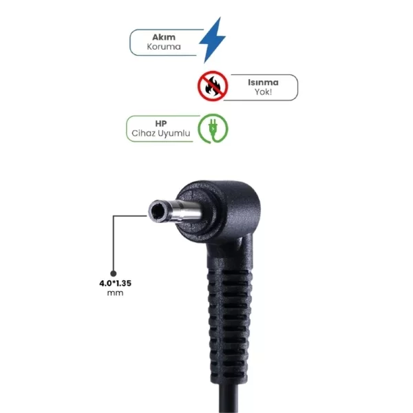 19V 4.74A 4.0 * 1.35mm 90W HP İçin Laptop Adaptör - Görsel 2