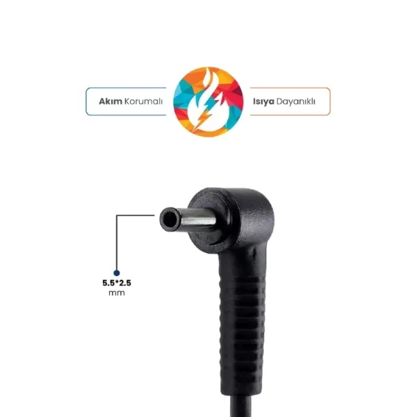 12V 7A 5.5 * 2.5mm 84W Led ve Modem Adaptörü - Görsel 2
