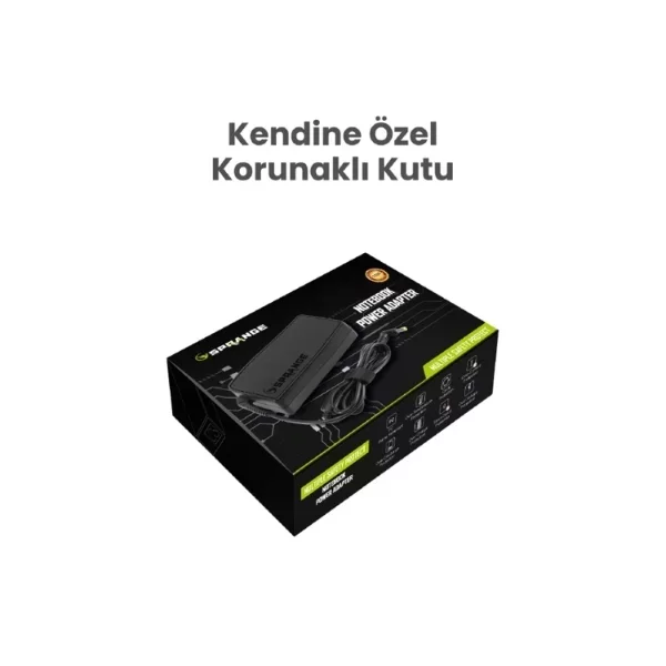 12V 7A 5.5 * 2.5mm 84W Led ve Modem Adaptörü - Görsel 5