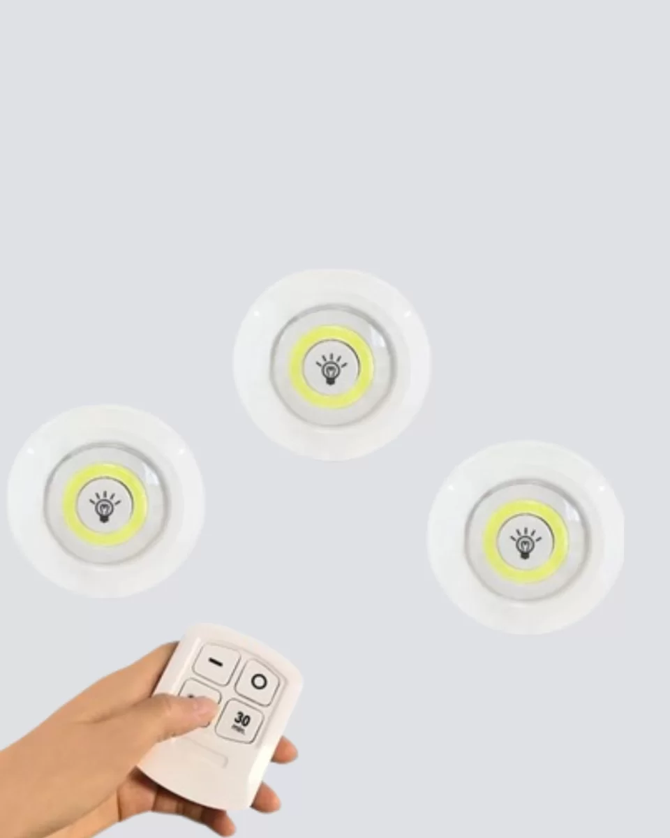 Dekoratif ve Pratik 3’lü Kumandalı Spot LED Aydınlatma - Görsel 3