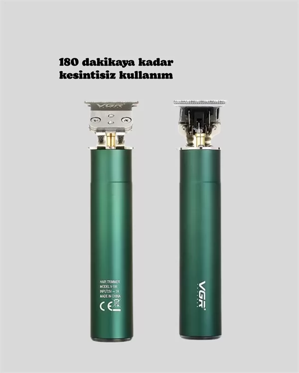 Paslanmaz Çelik Bıçaklı Sinek Kaydı Tıraş Makinesi Uzun Ömürlü - Görsel 2