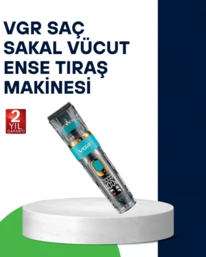 VGR V-695 Profesyonel Saç ve Sakal Kesme Makinesi Şarjlı ve Kablolu Kullanım