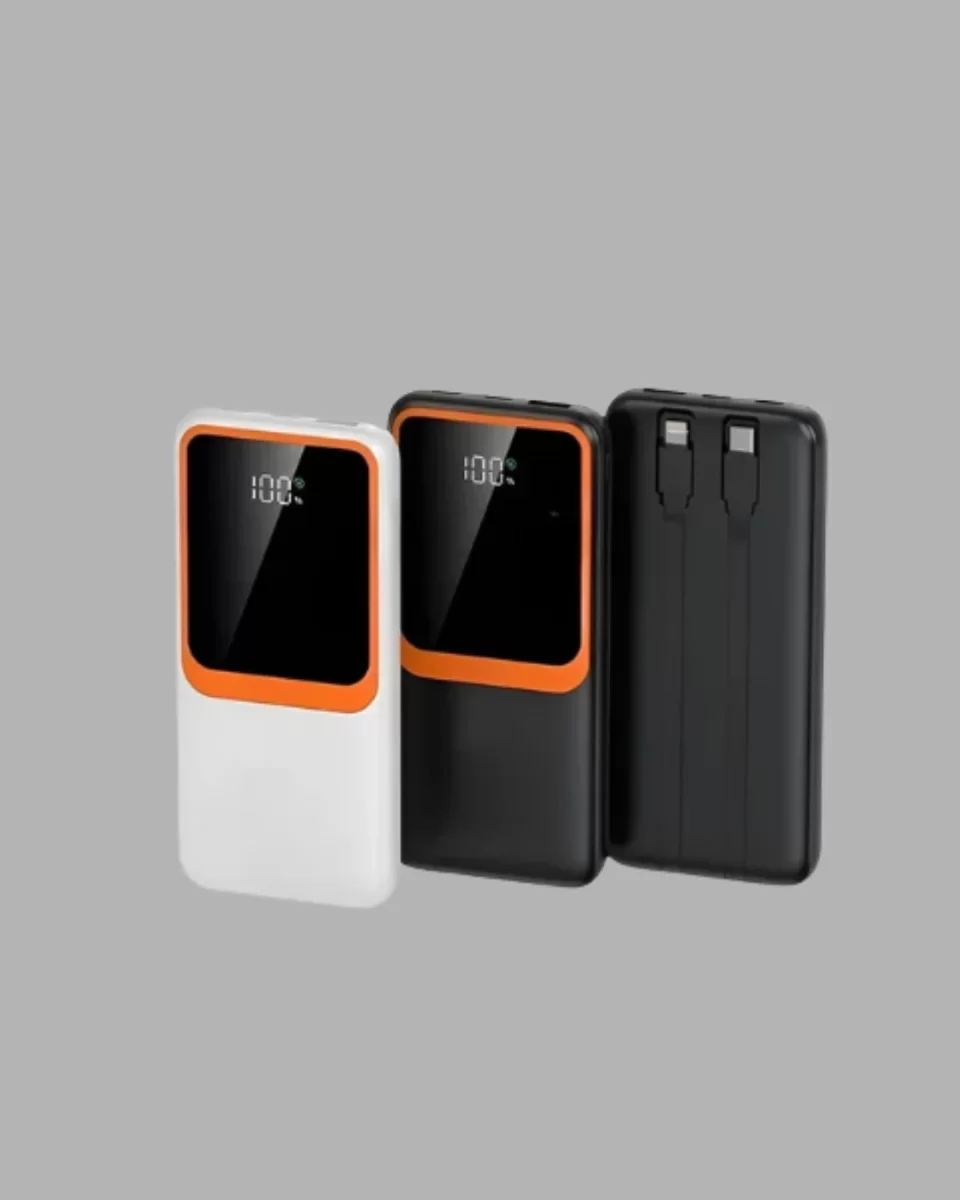 10000 mAh Taşınabilir Powerbank – Çift Çıkışlı Type-C ve Lightning Uyumlu - Görsel 2