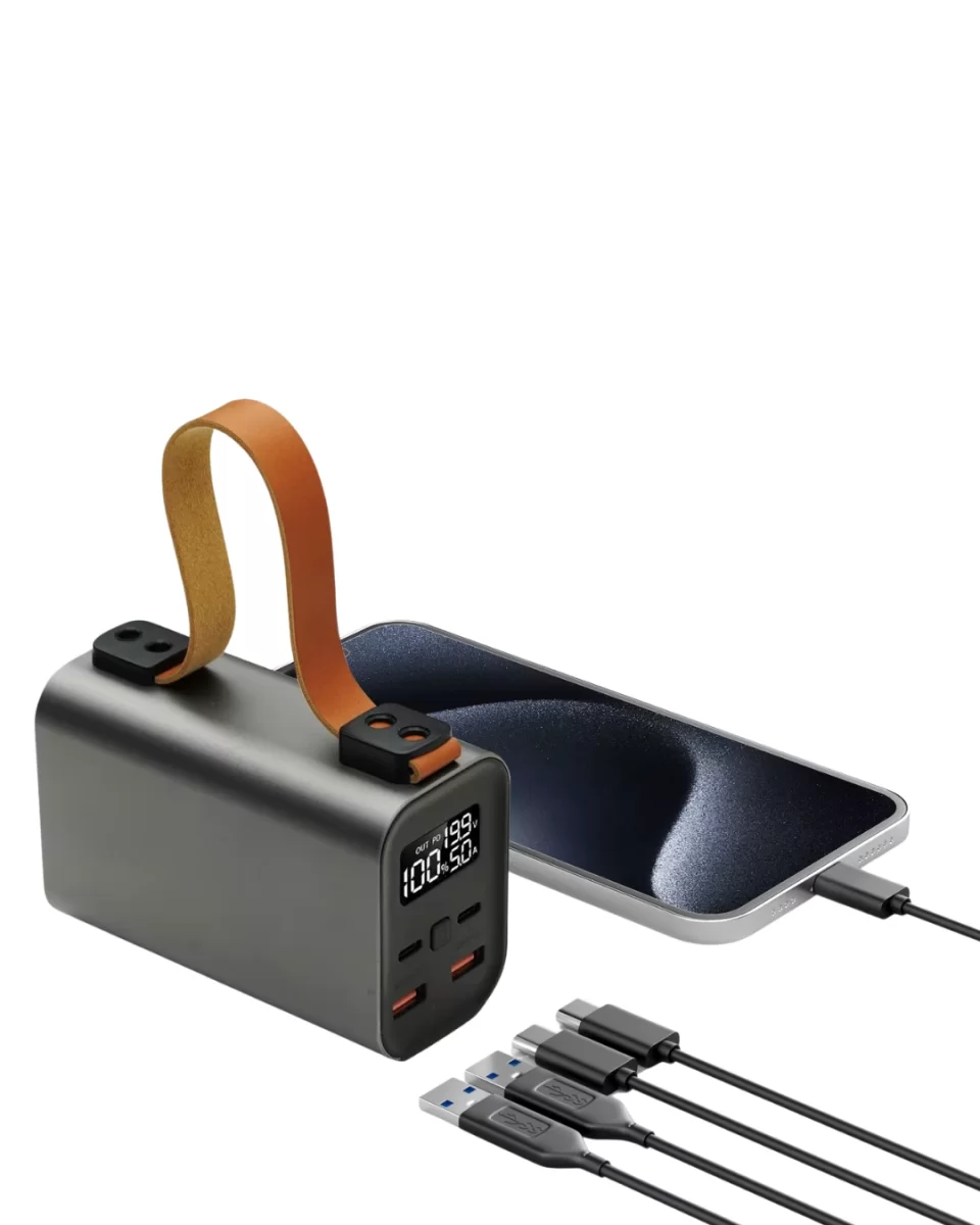 50000 mAh Güçlü Powerbank Dijital Göstergeli Çoklu USB Çıkışlı - Görsel 3