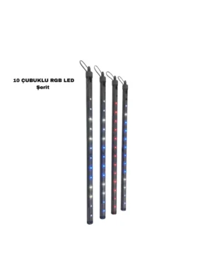 10 ÇUBUKLU DEKOR LED
