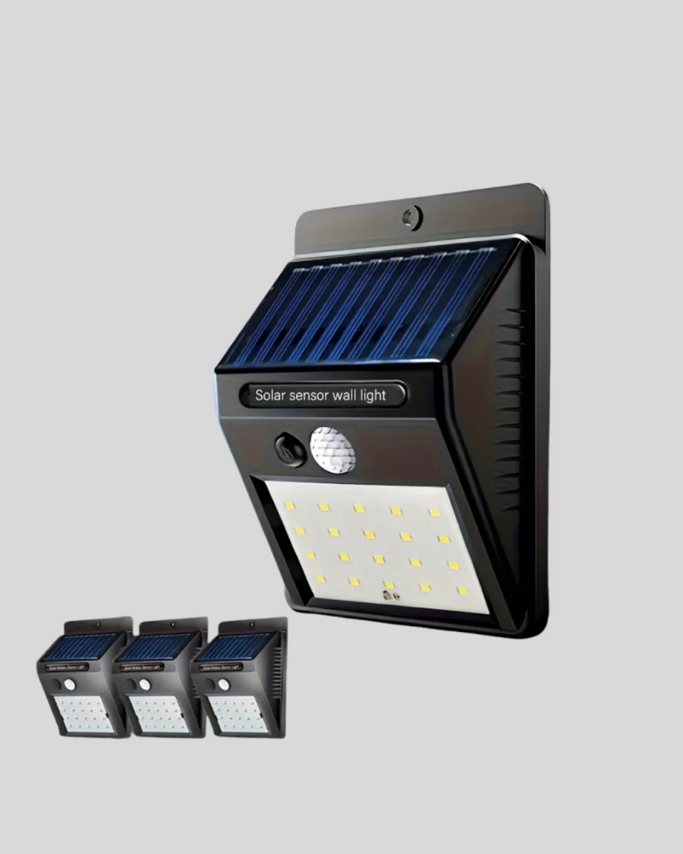 Solar LED Bahçe Aydınlatma – Hareket Sensörlü, Güneş Paneliyle Şarj Olan, IP65 Dayanıklı - Görsel 2