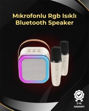Kompakt Tasarımlı ve Kolay Taşınabilir Karaoke Sistemi