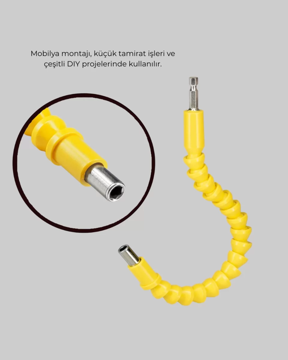 12 Parça Akrobat Bits Seti Çok Amaçlı Vidalama Dayanıklı Çelik - Görsel 3