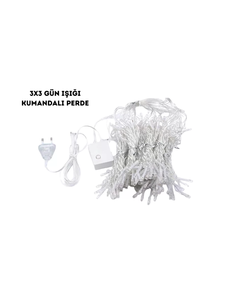 3X3 GÜNIŞIĞI KUMANDALI PERDE