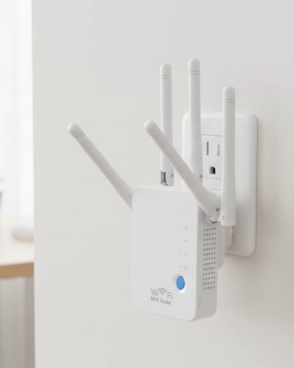300Mbps WiFi Tekrarlayıcı WPS Güvenlikli AP Modlu Güçlendirici