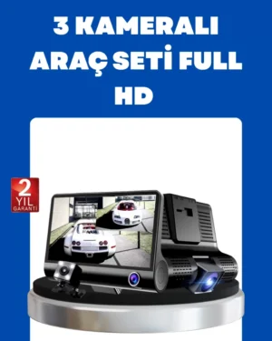 G-Sensör, Park Modu ve Döngüsel Kayıt Destekli Araç DVR