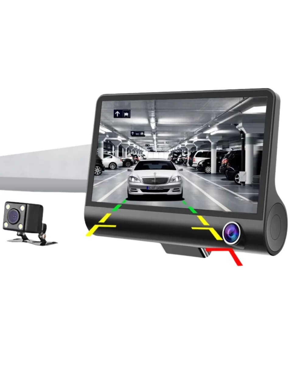 Çift Lens Araç Güvenlik Kamerası G Sensörlü Full HD - Görsel 3