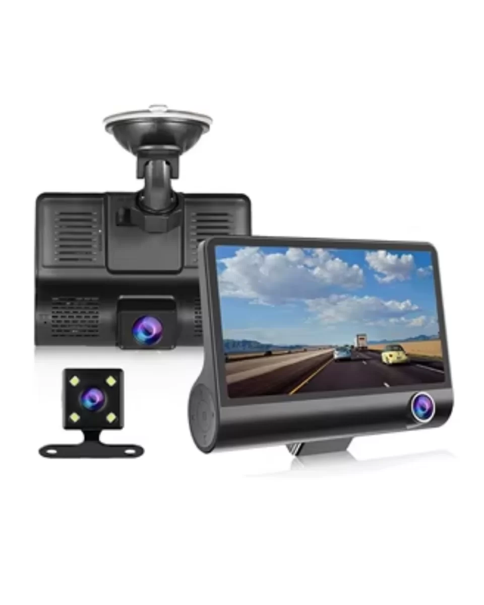 Çift Lens Araç Güvenlik Kamerası G Sensörlü Full HD - Görsel 5