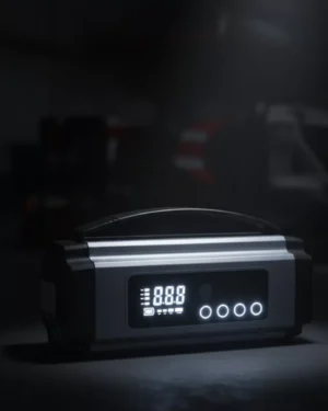 Dijital Göstergeli Akü Takviye Cihazı Lastik Şişirme Powerbank ve LED Işık Özellikli