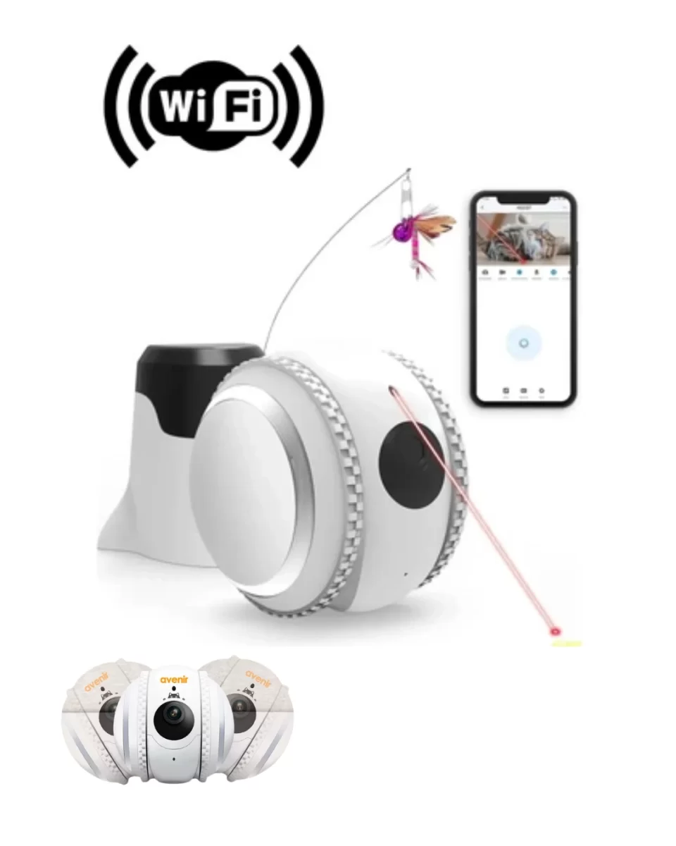 Akıllı Mobil Kontrollü Takip Kamerası WiFi Destekli Bulut Kayıtlı - Görsel 4