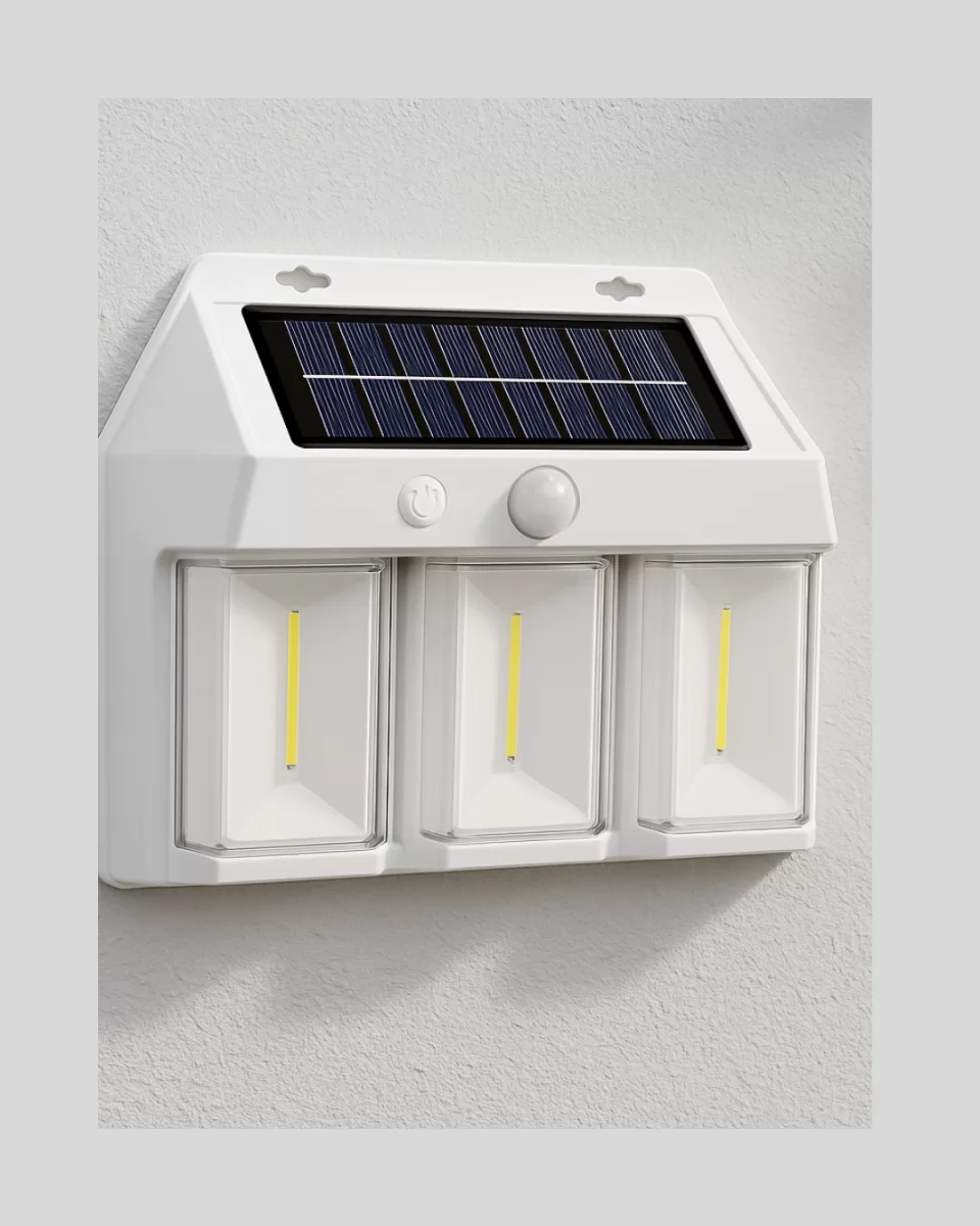 Güneş Enerjili Bahçe ve Duvar Aydınlatma – BK-618-3 LED Lamba - Görsel 2