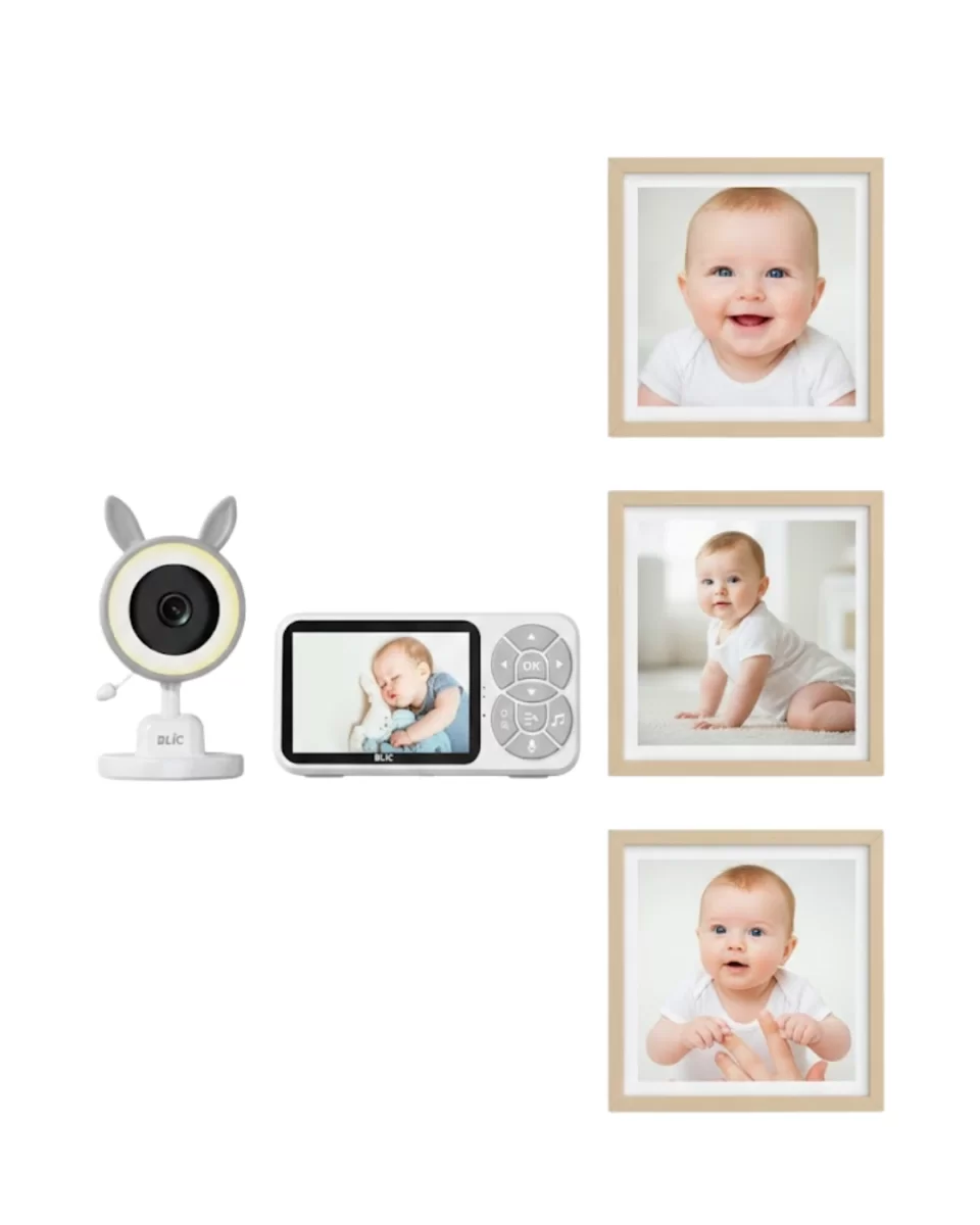 Çoklu Kamera Destekli Bebek İzleme Sistemi RGB Gece Lambalı - Görsel 3