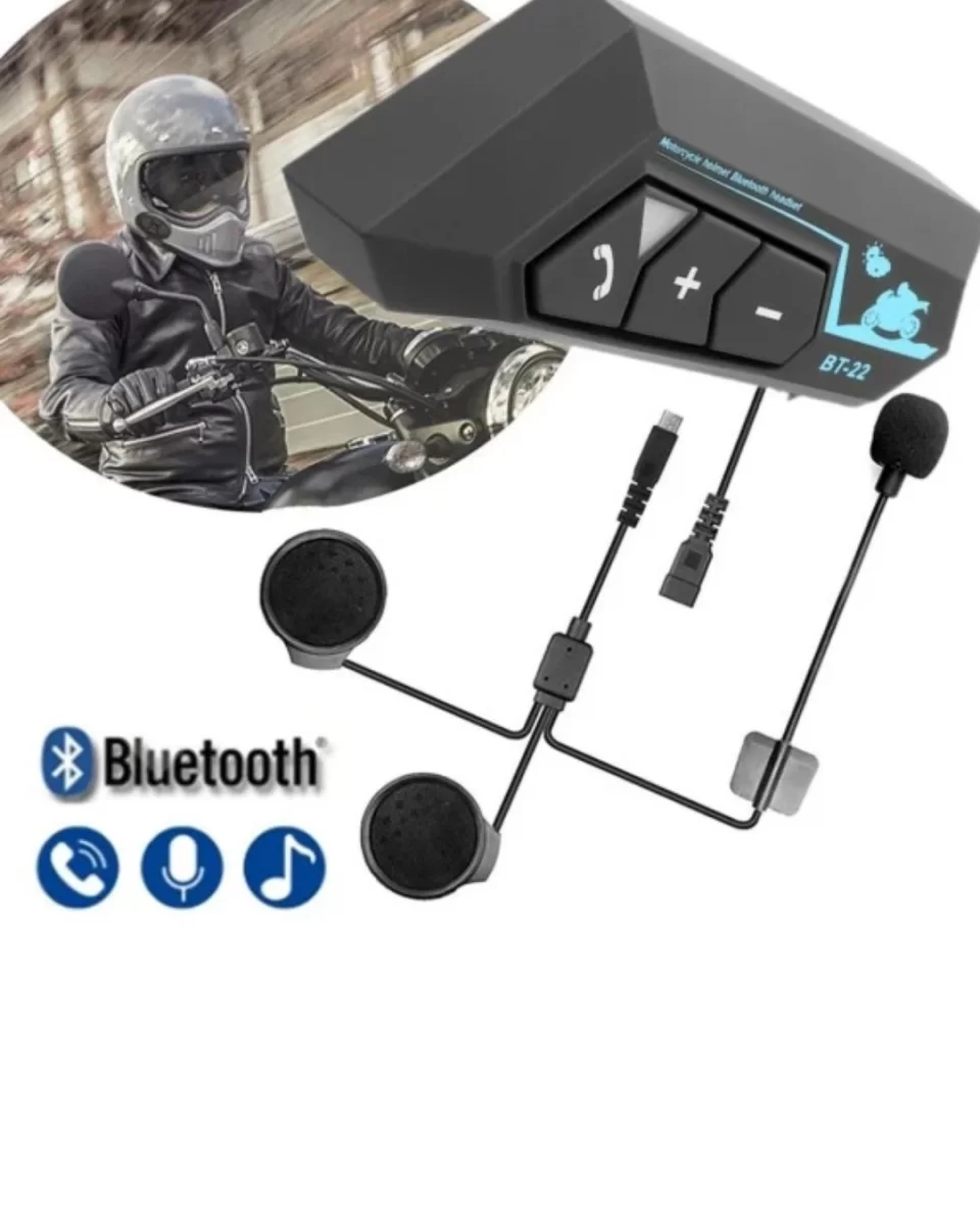 Motosiklet Kask Bluetooth Kulaklık 20 Saat Konuşma Süresi - Görsel 5