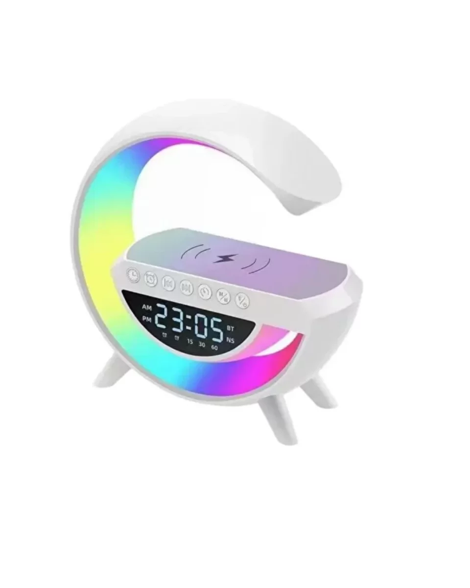 Modern RGB Işıklı Kablosuz Hoparlör Uzun Süreli Müzik Keyfi - Görsel 2