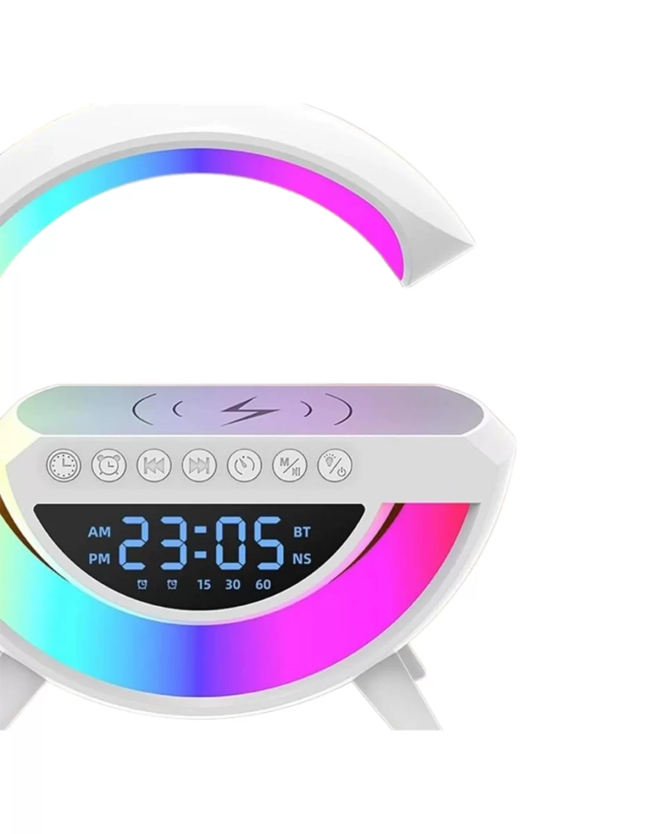 Modern RGB Işıklı Kablosuz Hoparlör Uzun Süreli Müzik Keyfi - Görsel 5
