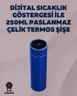 Yüksek Isı Korumasına Sahip Taşınabilir Çelik Termos