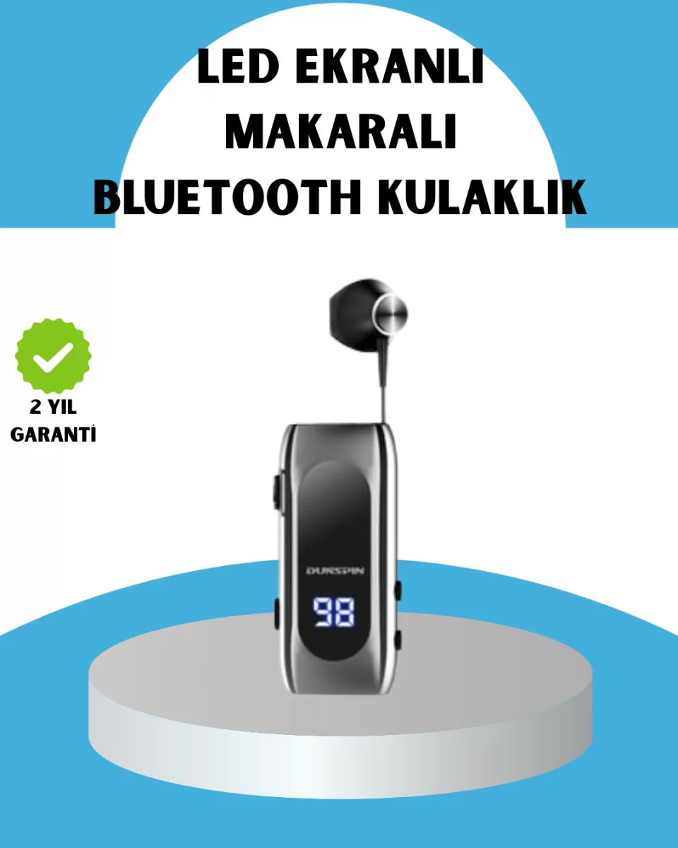 20 Dakikada Hızlı Şarj – Titreşimli Uyarılı Kablosuz Kulaklık