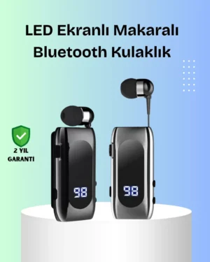 Uzun Pil Ömürlü Kablosuz Kulaklık – 25 Saat Konuşma ve Müzik Süresi