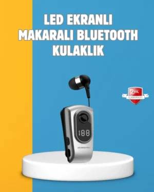 Titreşimli Bluetooth Kulaklık – Hızlı Şarj ve Uzun Bekleme Süresi