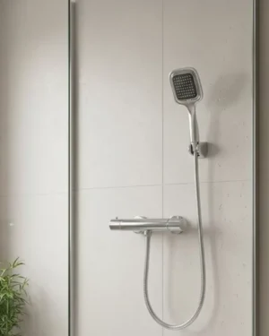Çok Fonksiyonlu Siyah El Duşu Seti Spiral Hortum ve Duş Askısı Banyo Duş Başlığı