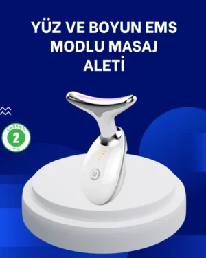 7 Renkli LED Cilt Yenileyici Masaj ve Bakım Cihazı