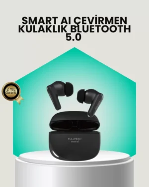 135 Dilde Gerçek Zamanlı Çeviri Özellikli TWS Bluetooth Kulaklık