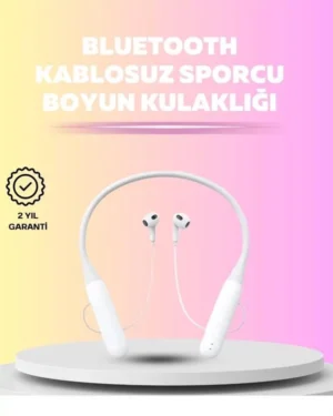 Boyun Askılı Kulaklık – 100 Saat Kullanım Süresi, Ergonomik Tasarım