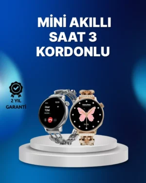 Akıllı Saat – Uzun Pil Ömrü, IP67 Suya Dayanıklılık, Şık ve Hafif