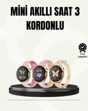 Akıllı Saat – Şık Tasarım, Uzun Pil Ömrü ve Su Geçirmez Özellik