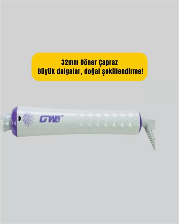 Hızlı Isınan, Kompakt ve Güvenli – Tüm Saç Tiplerine Uygun Kıvırma Cihazı - Görsel 2