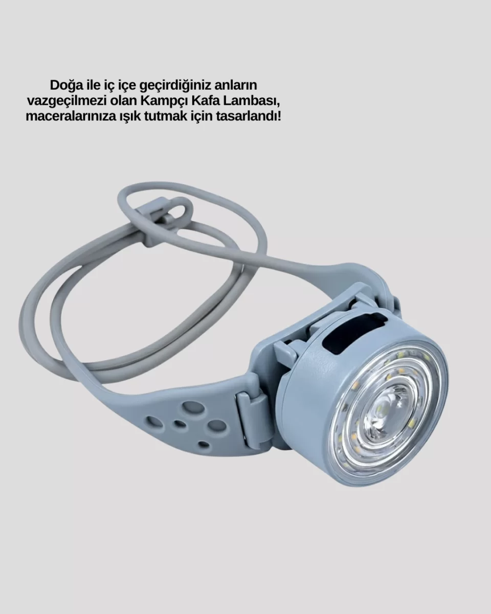 Suya Dayanıklı LED Kafa Lambası Outdoor Kullanım - Görsel 4