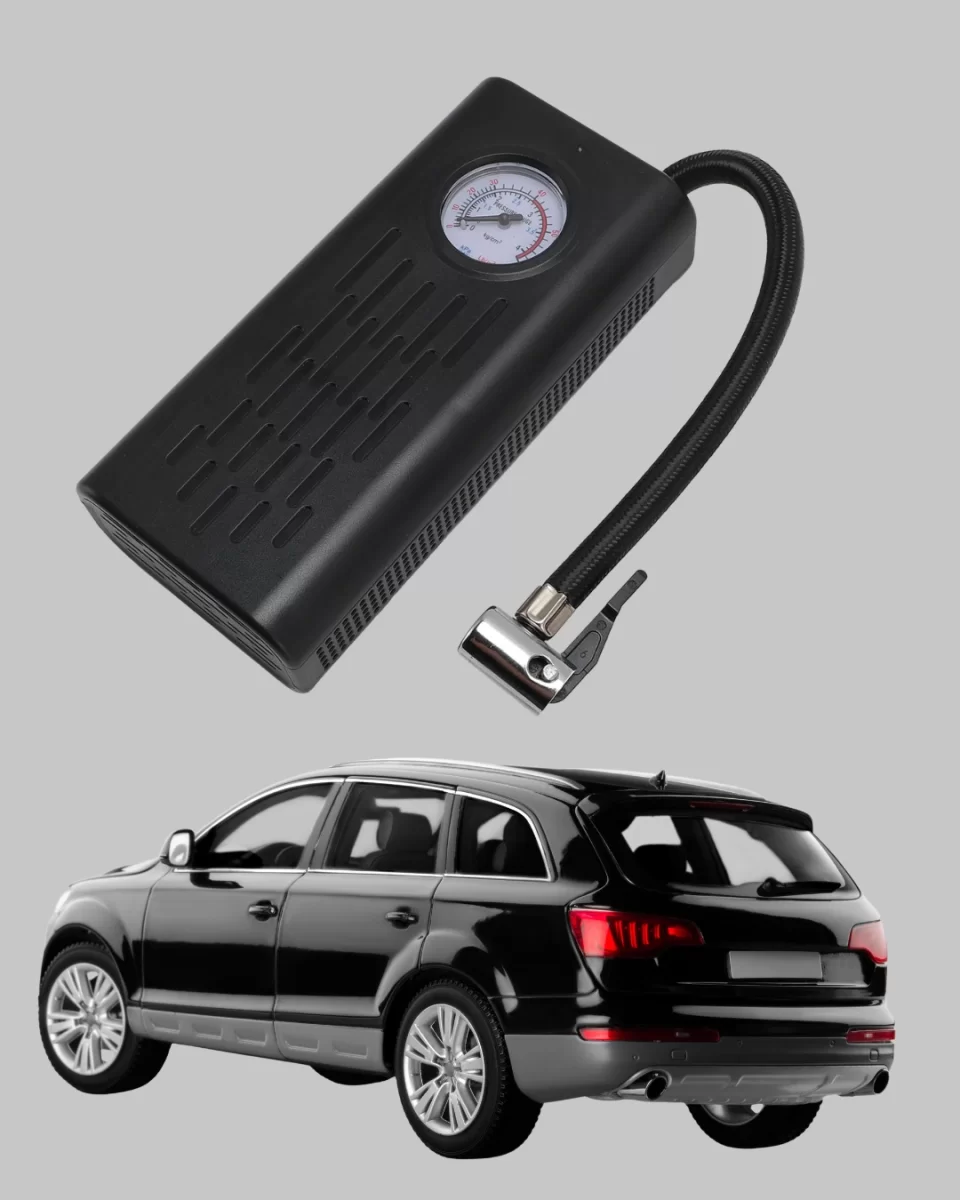 Taşınabilir Elektrikli Oto Motosiklet Bisiklet Lastik Şişirme Pompası - Görsel 5