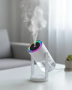 RGB Işıklı Hava Nemlendirici Ultrasonik Teknoloji ve Portatif Tasarım