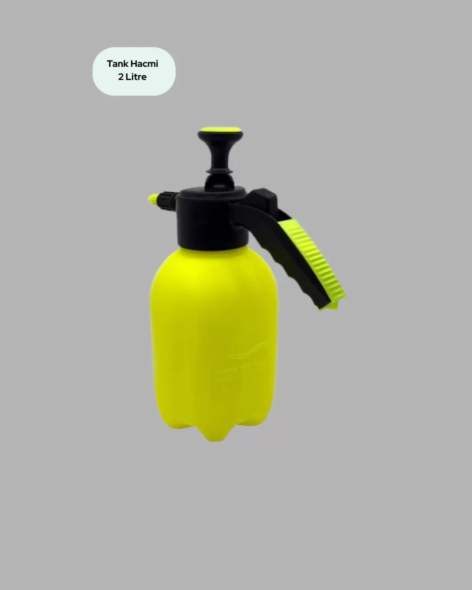 2 Litre Püskürtücü Bakır Nozullu Ayarlı Sprey Temizlik ve Bahçe - Görsel 2